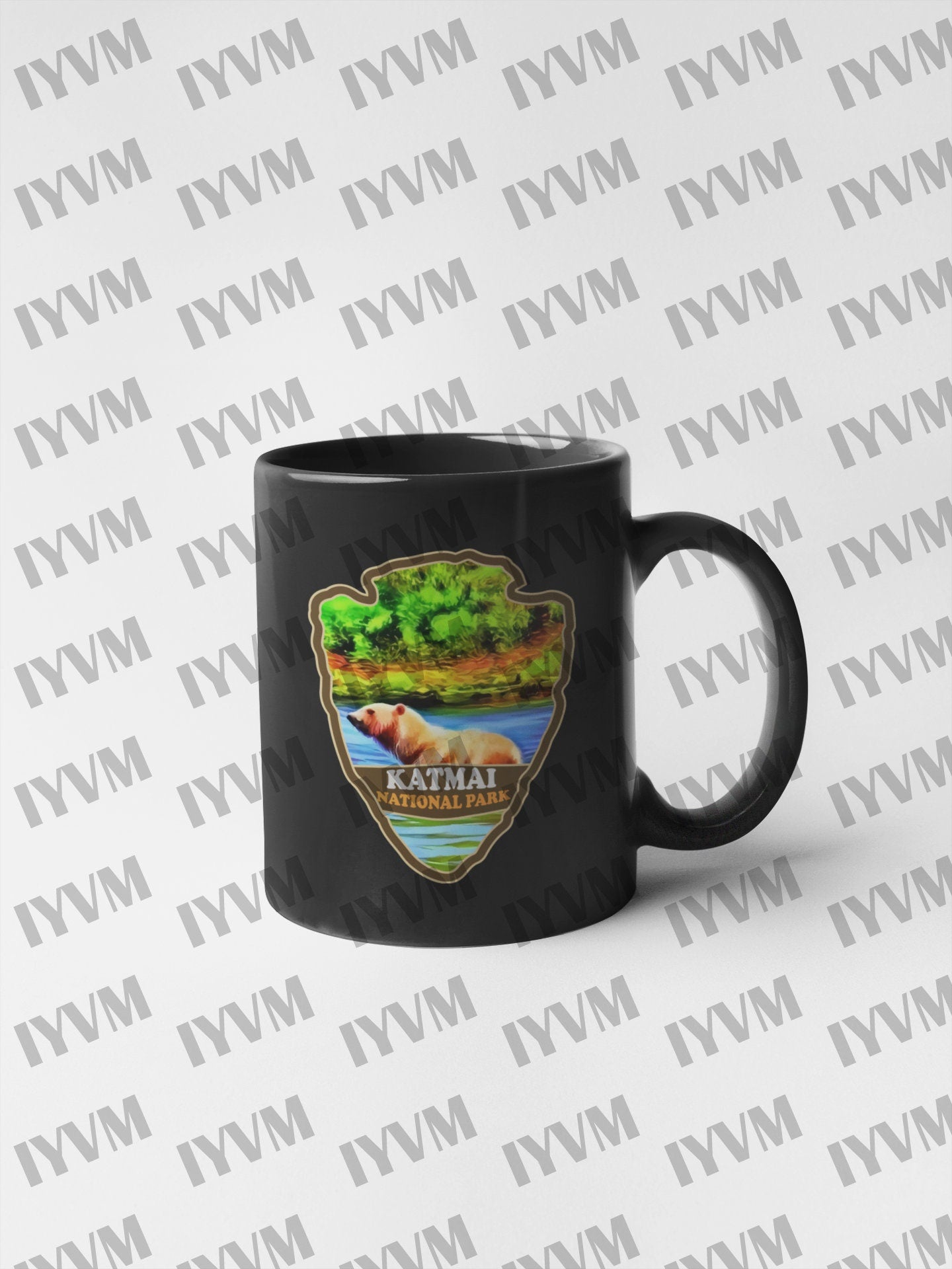 Katmai National Park Sticker Decal - US National Parks Series