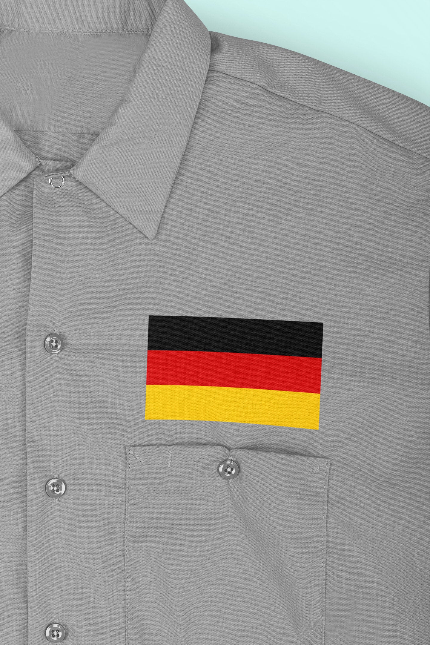 Germany Flag Iron On Heat Transfer Vinyl HTV / Federal Republic of Germany / Berlin / German / Bundesrepublik Deutschland