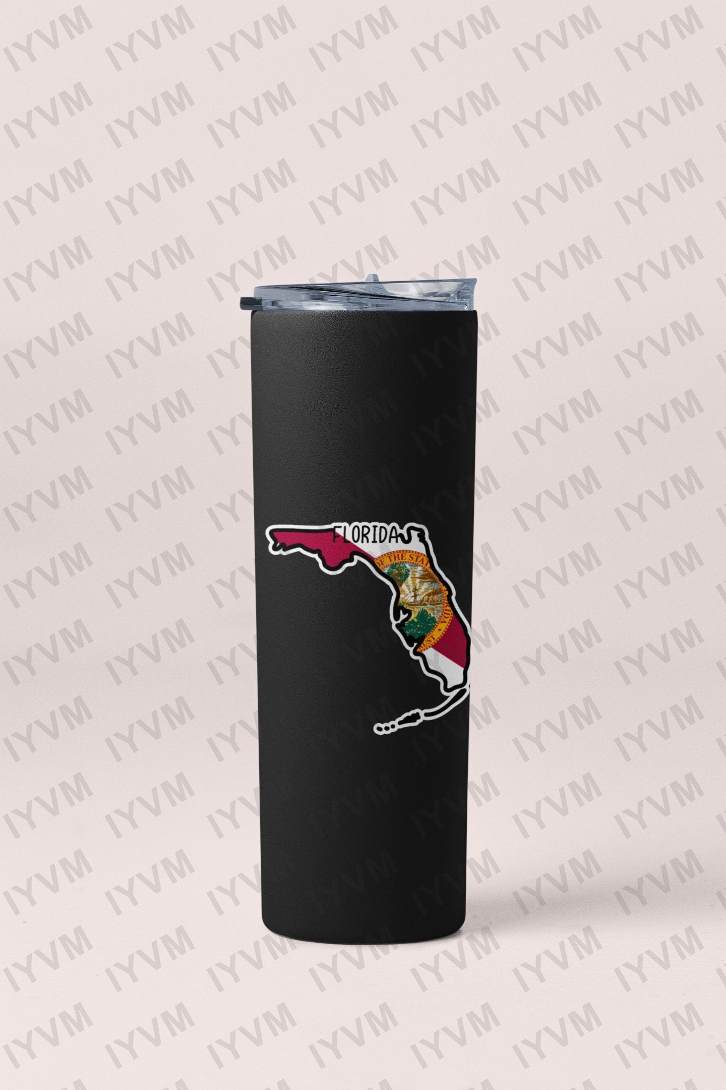 State of Florida Map Flag Sticker Decal  USA Florida State  Tallahassee  The Sunshine State  Alligator State  Everglade State