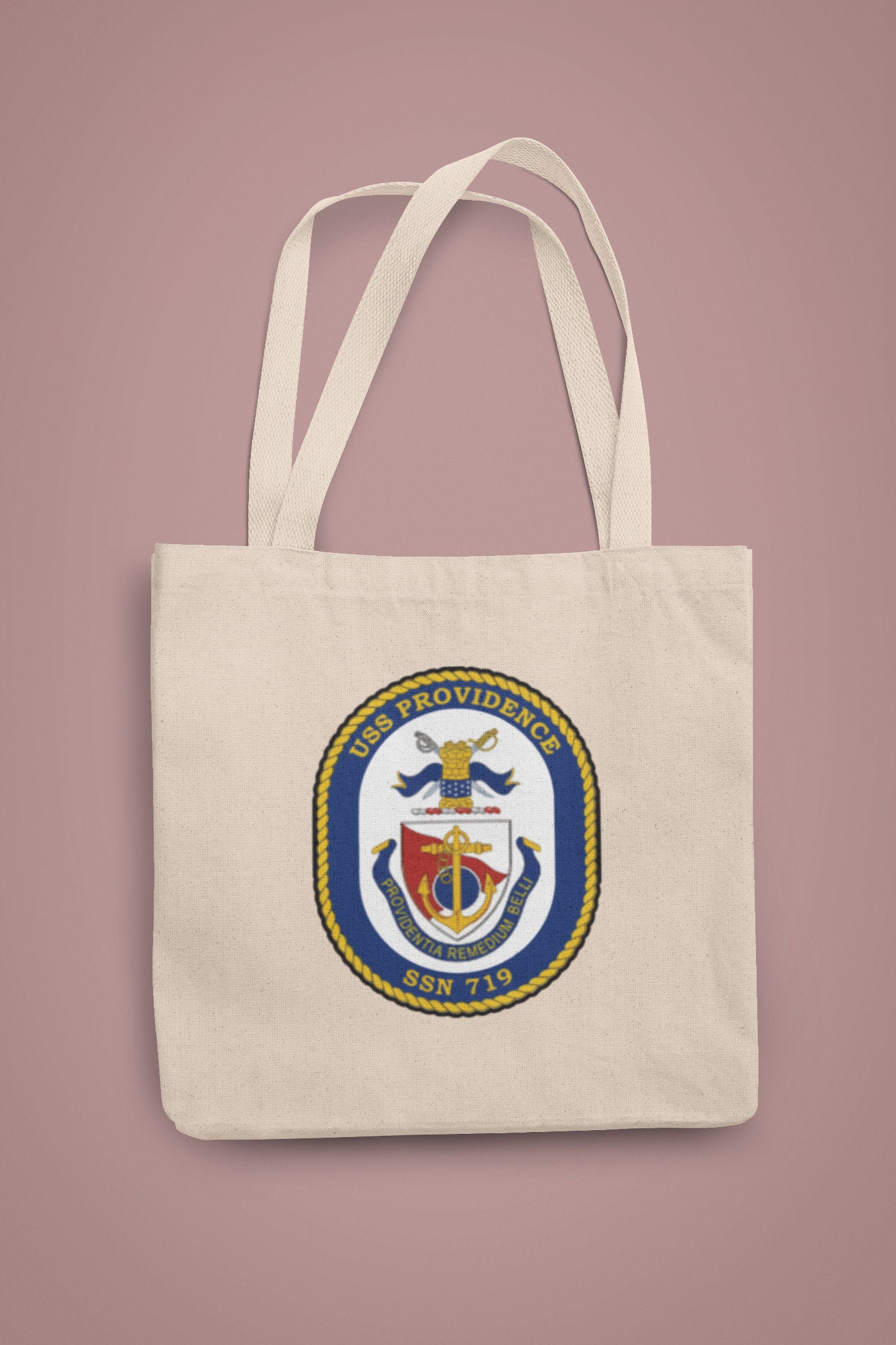 USS Providence SSN-719 Badge Iron On Heat Transfer Vinyl HTV Los Angeles Class Attack Submarine