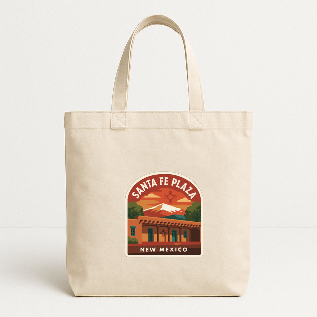 Santa Fe Plaza New Mexico Iron On Heat Transfer Vinyl HTV Die-Cut Symbolic