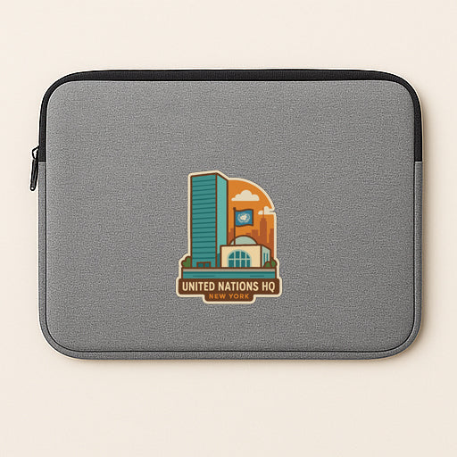United Nations Headquarters New York Iron On Heat Transfer Vinyl HTV Symbolic