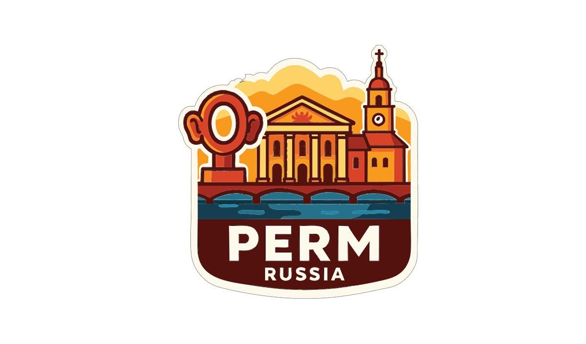 a logo for the city of Perm, Russia.