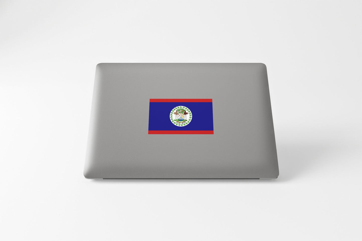 Belize Flag Sticker Decal / Belmopan / Sub umbra floreo / Belizean