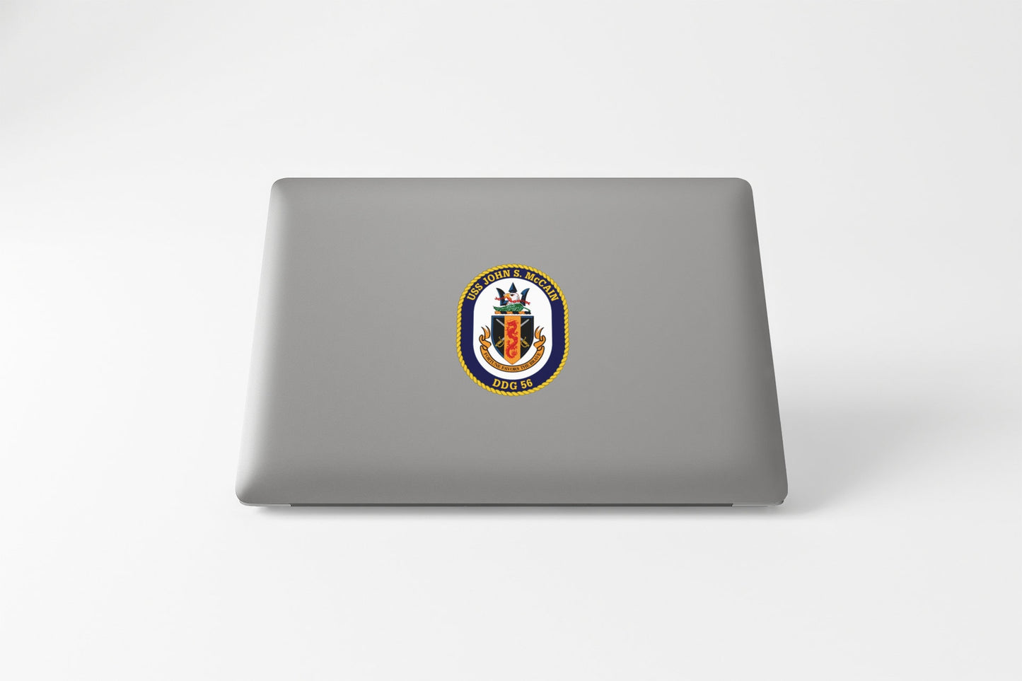 USS John S. McCain DDG-56 Badge Sticker Decal Arleigh Burke Class Destroyer Car Sticker Bumper Sticker for Car Emblem