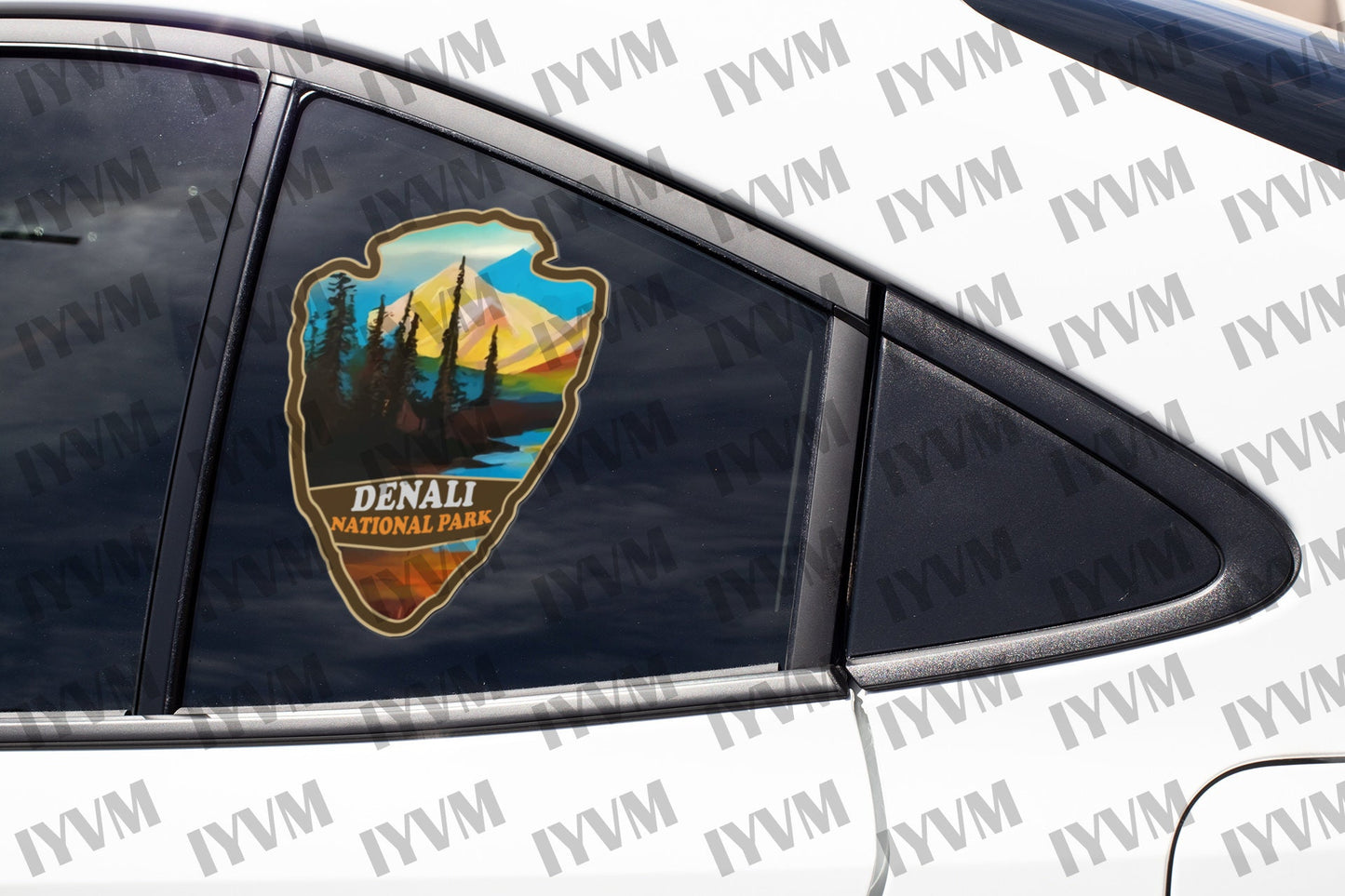 Denali National Park Sticker Decal - US National Parks Series