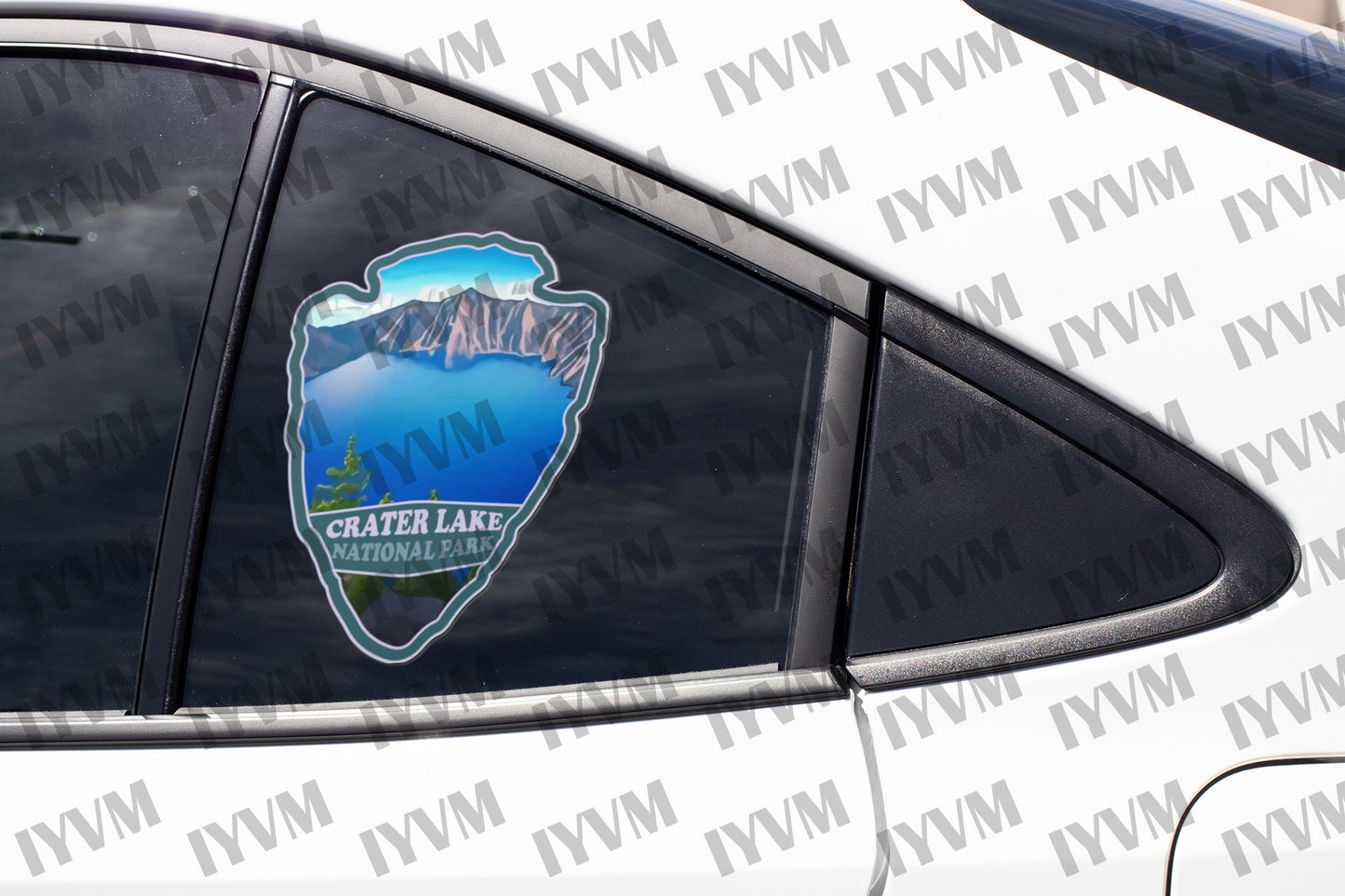 Crater Lake National Park Sticker Decal - US National Parks Series