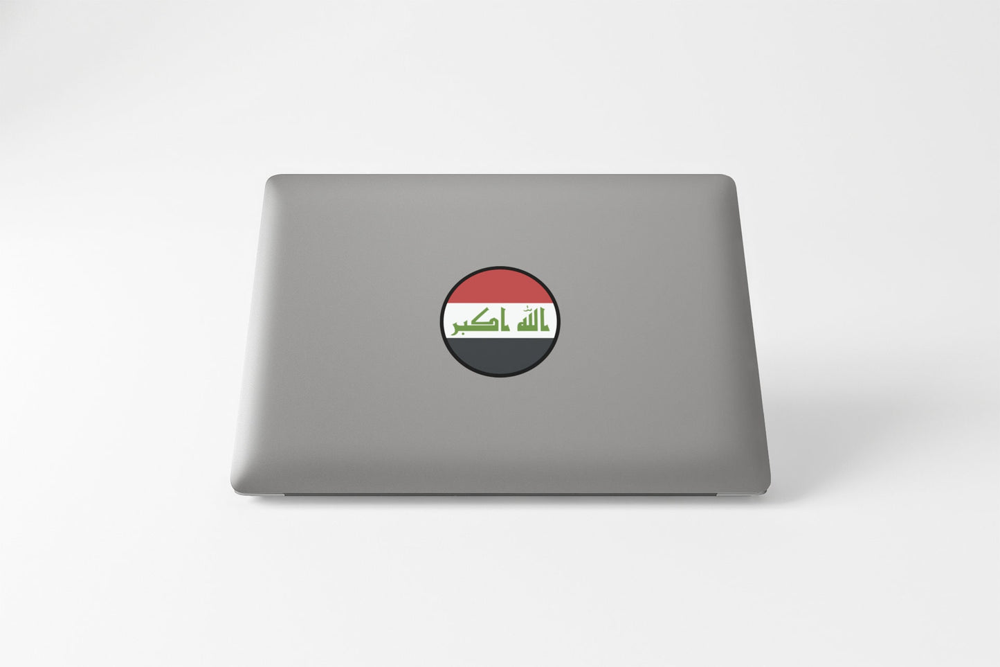 Iraq Flag Circle Sticker Decal