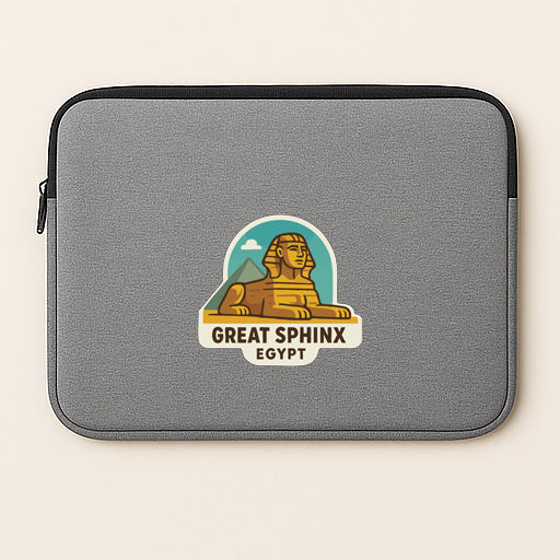 Great Sphinx Egypt Iron On Heat Transfer Vinyl HTV Die-Cut Symbolic Landmark