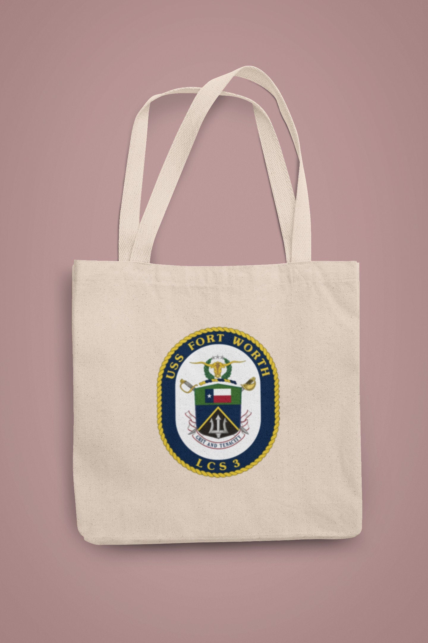 USS Fort Worth LCS-3 Badge Iron On Heat Transfer Vinyl HTV Freedom Class Littoral combat ship
