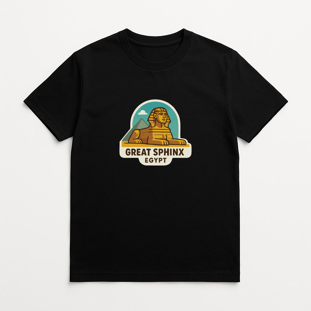 Great Sphinx Egypt Iron On Heat Transfer Vinyl HTV Die-Cut Symbolic Landmark