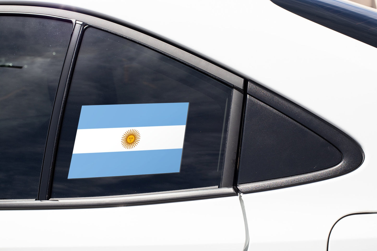 Argentina Flag Sticker Decal / Buenos Aires / En unión y libertad / Argentine Argentinian