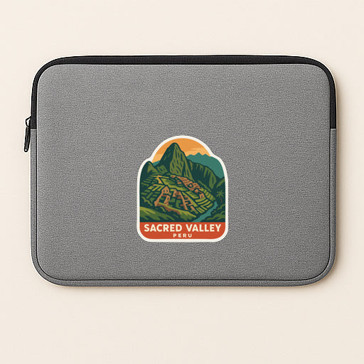 Sacred Valley Peru Iron On Heat Transfer Vinyl HTV Die-Cut Symbolic Landmark