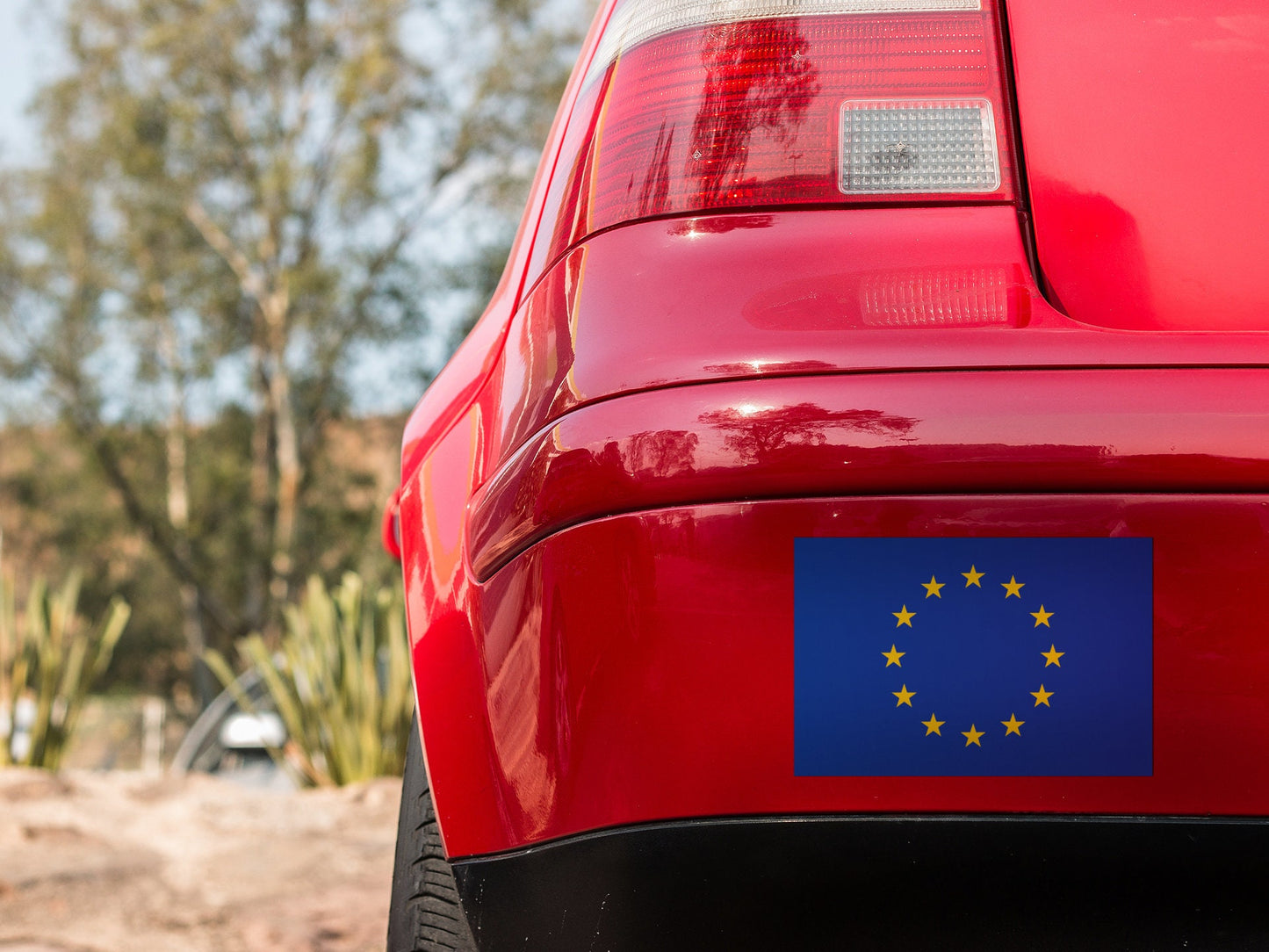 European Union EU Europe Flag Sticker Decal