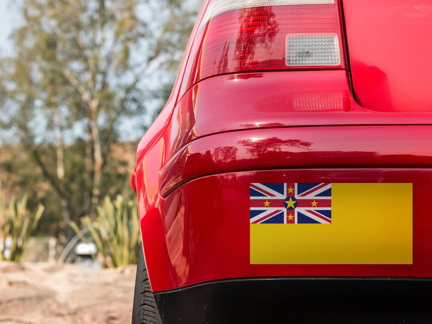 Niue Flag Sticker Decal