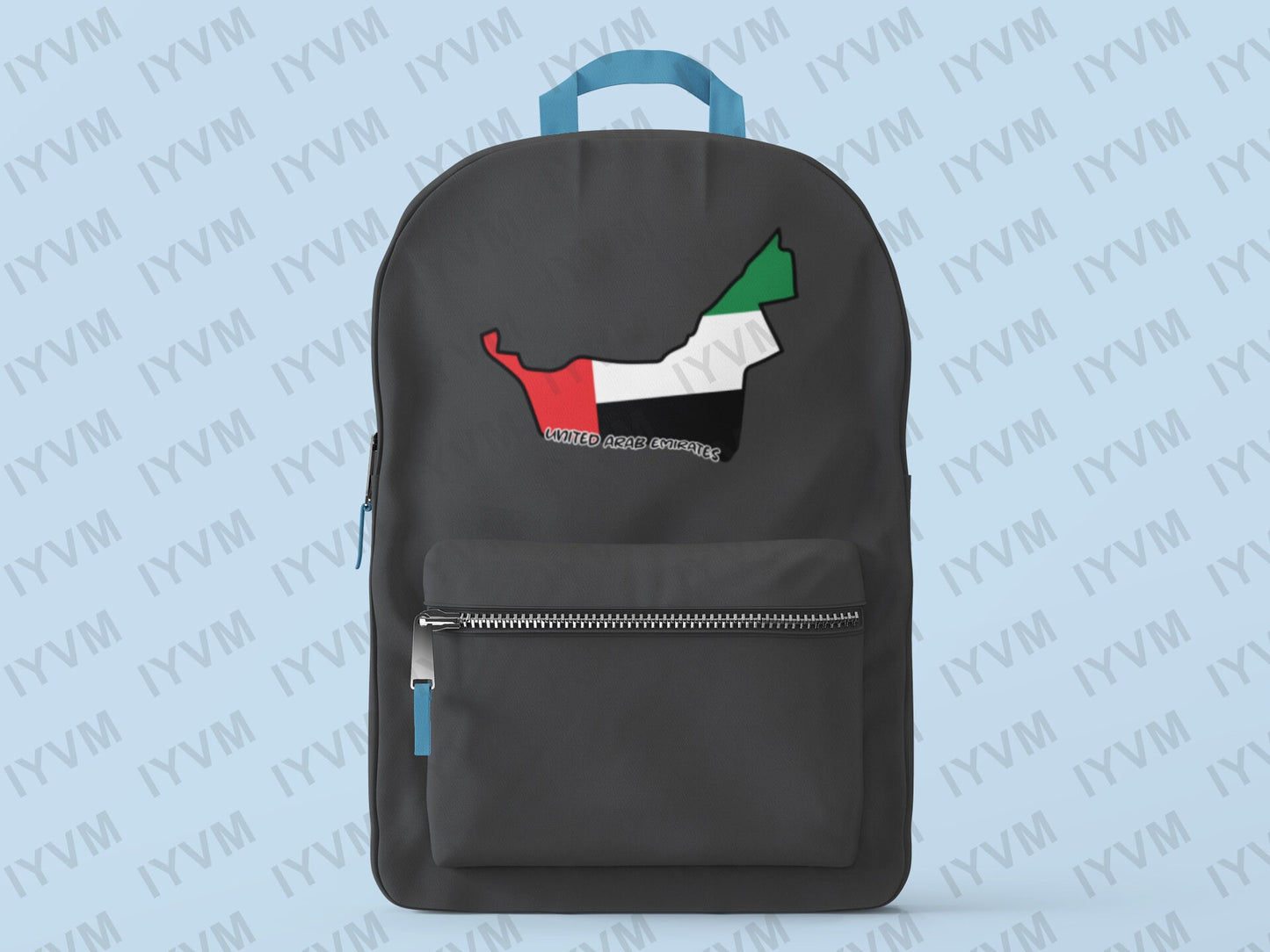 United Arab Emirates Map Iron On Heat Transfer Vinyl HTV / UAE / Abu Dhabi / Dubai / Emirati