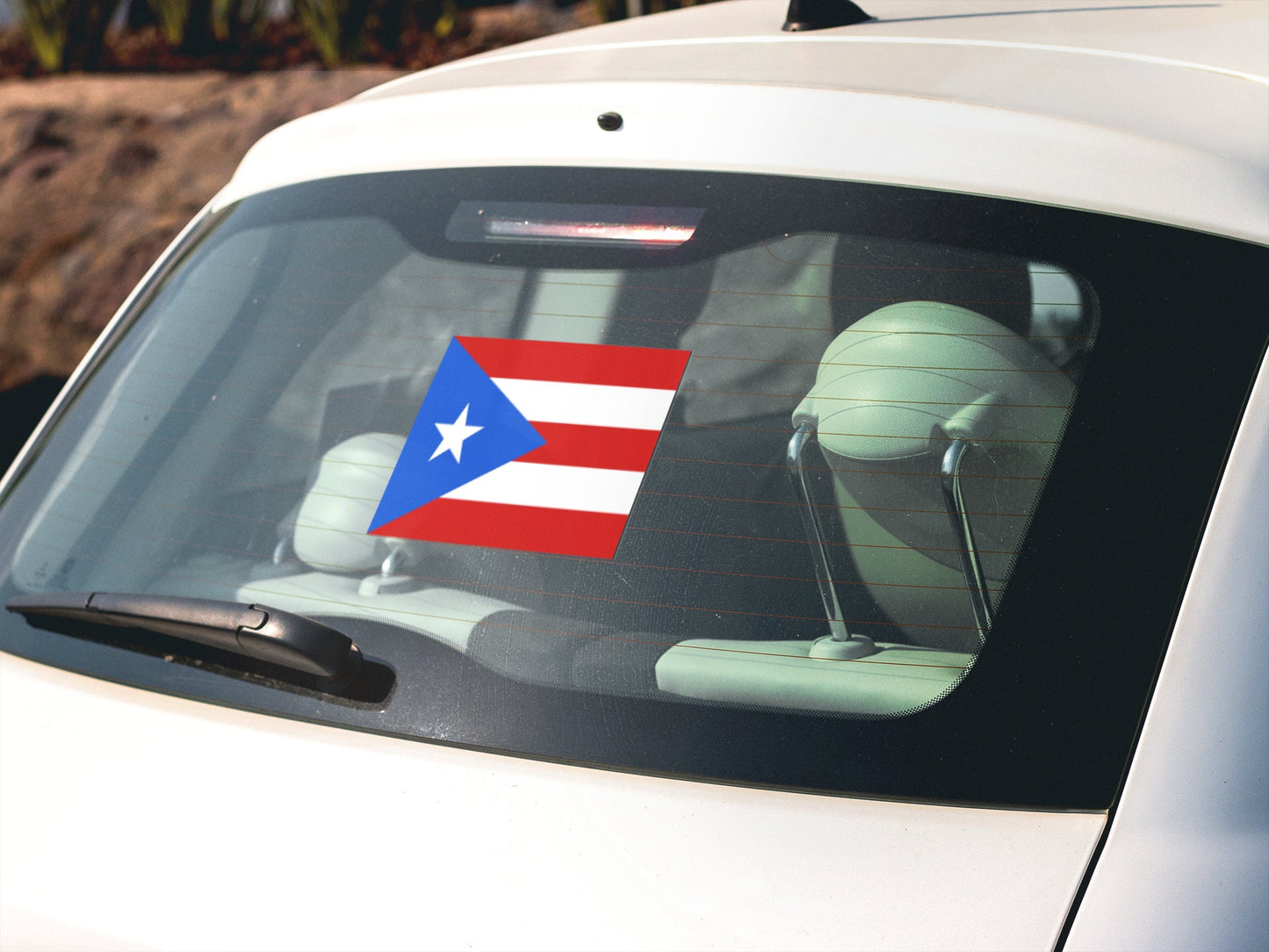 Puerto Rico Flag Sticker Decal