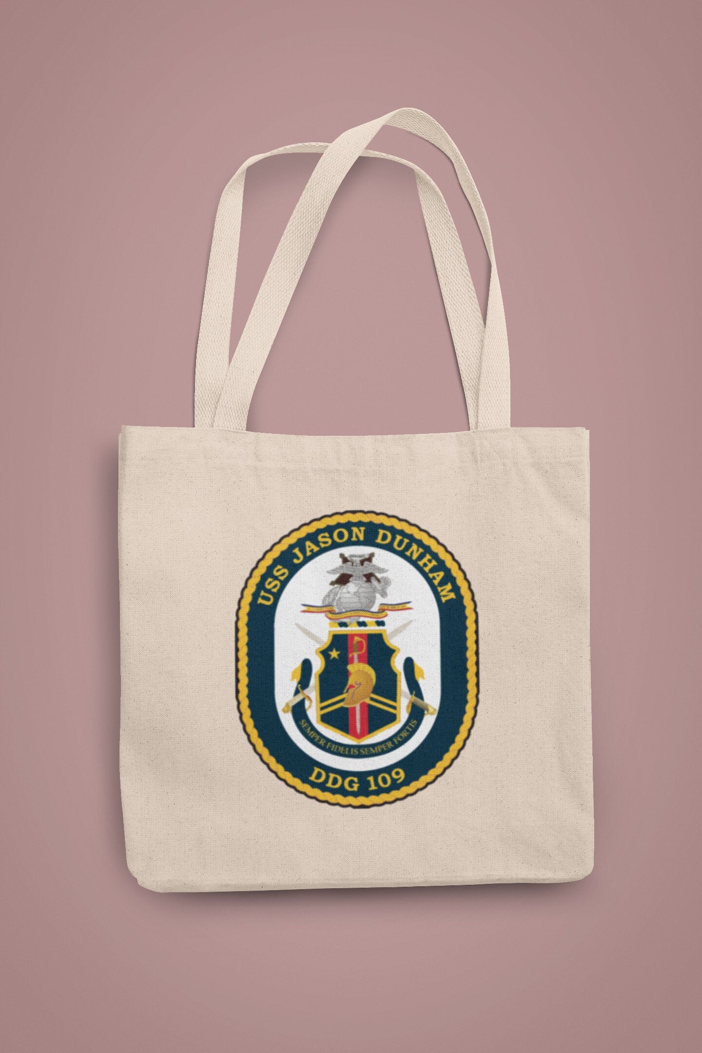 USS Jason Dunham DDG-109 Badge Iron On Heat Transfer Vinyl HTV Arleigh Burke Class Destroyer