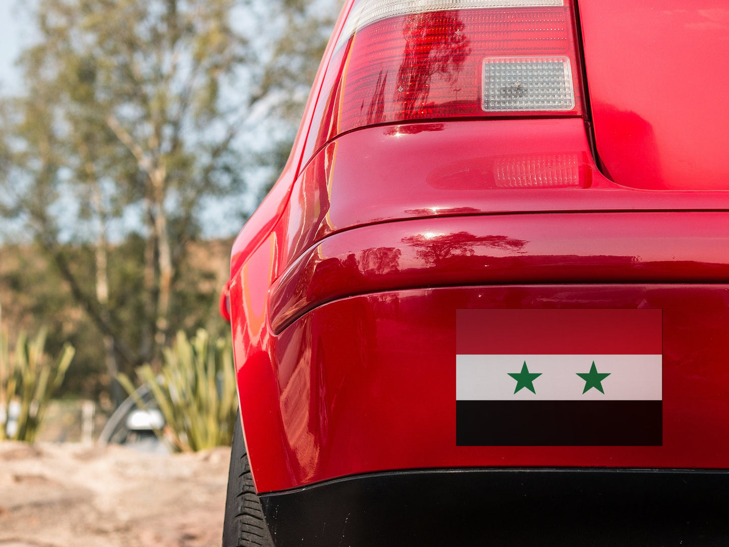 Syria Flag Sticker Decal