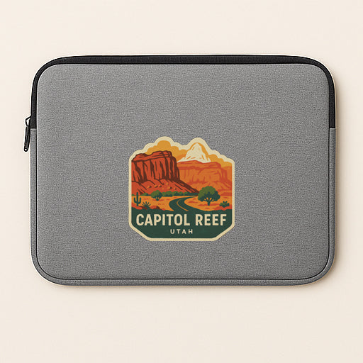 Capitol Reef Utah Iron On Heat Transfer Vinyl HTV Die-Cut Symbolic Landmark