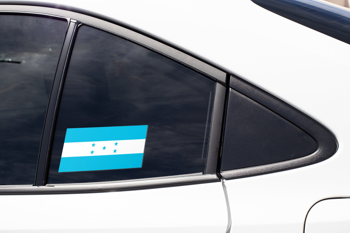 Honduras Flag Sticker Decal / Republic of Honduras / Libre, Soberana e Independiente / Tegucigalpa / Honduran
