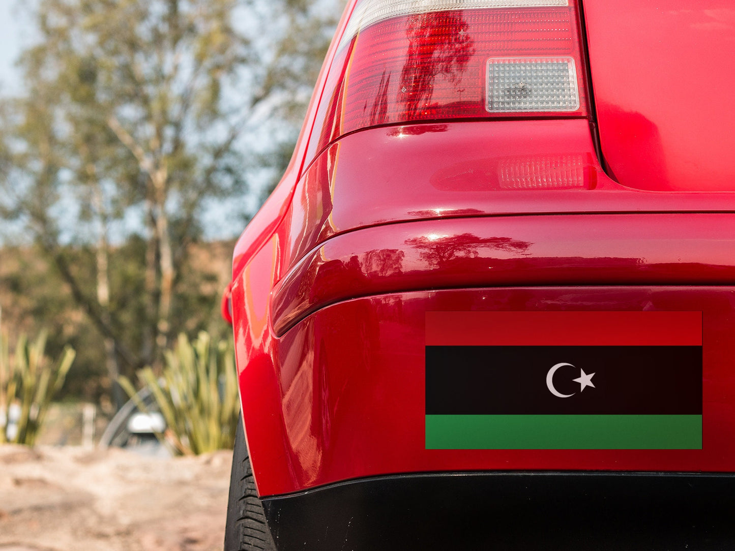Libya Flag Sticker Decal