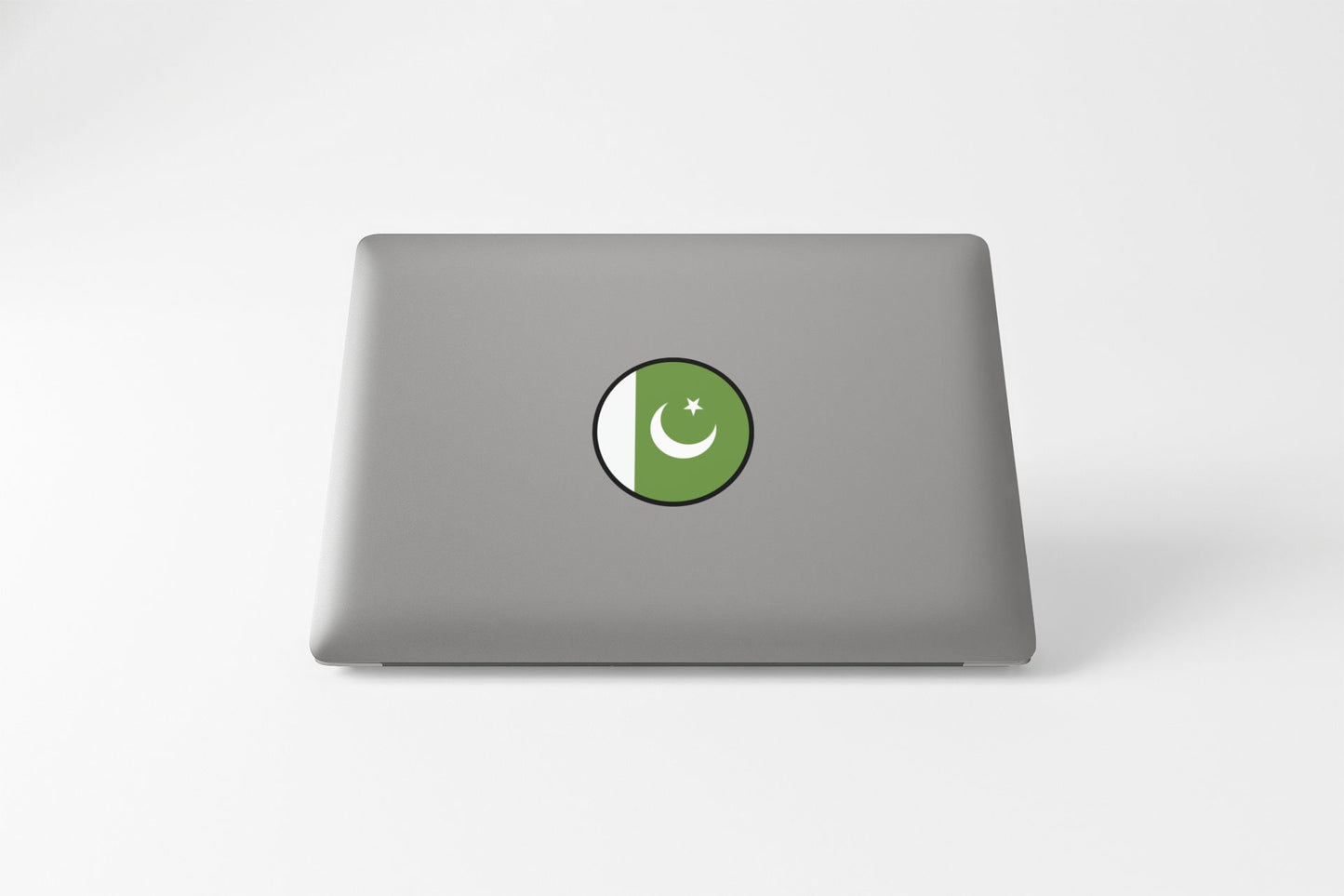 Pakistan Flag Circle Sticker Decal