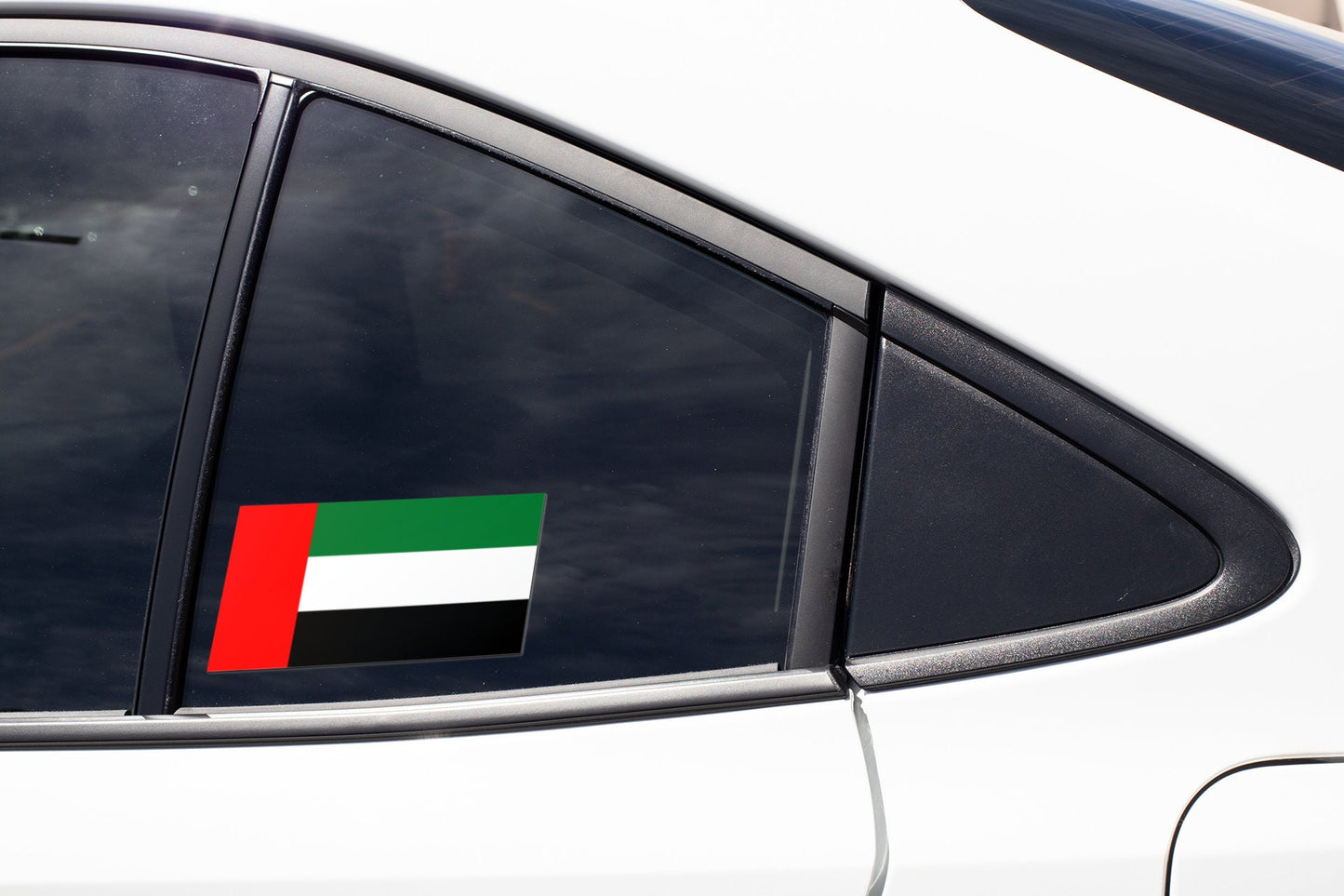 United Arab Emirates Flag Sticker Decal / UAE / Abu Dhabi / Dubai / Emirati
