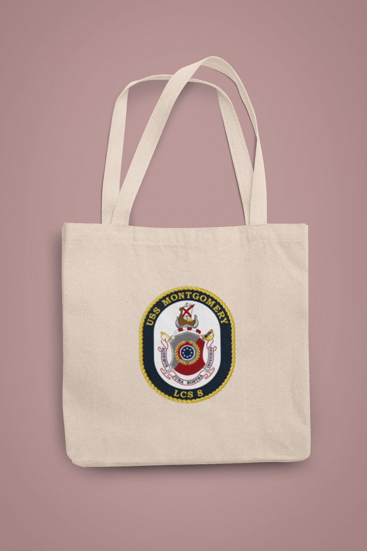 USS Montgomery LCS-8 Badge Iron On Heat Transfer Vinyl HTV Independence Class Littoral combat ship