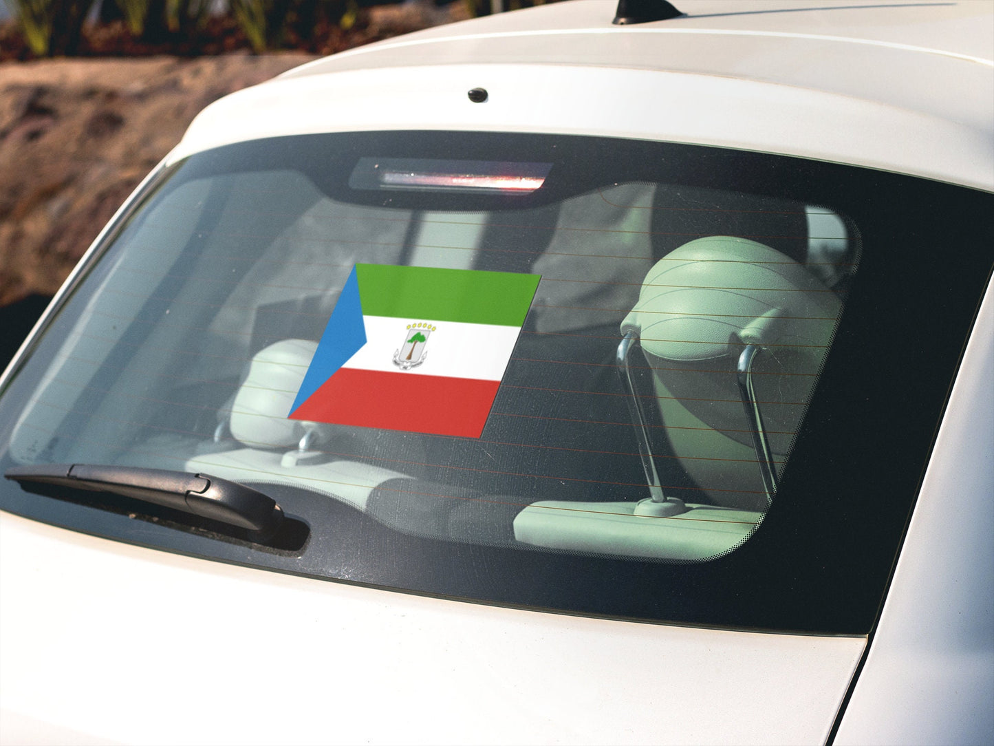 Equatorial Guinea Flag Sticker Decal