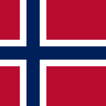 Norway Flag Sticker Decal / Norwegian / Kingdom of Norway / Oslo