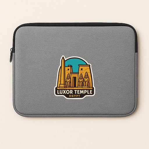 Luxor Temple Egypt Iron On Heat Transfer Vinyl HTV Die-Cut Symbolic Landmark