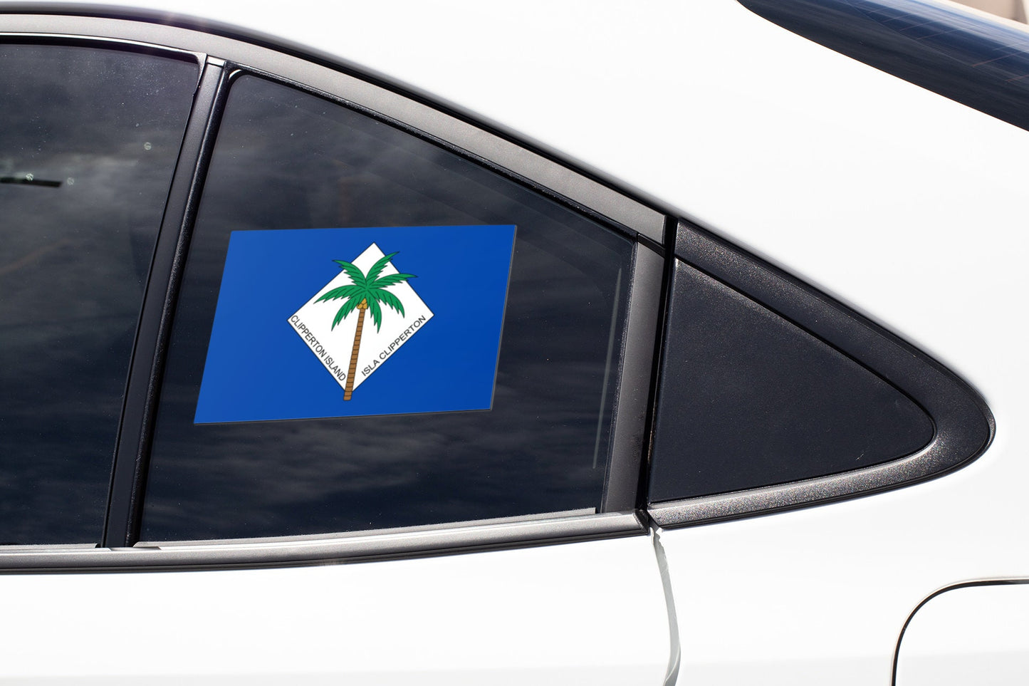 Clipperton Island Flag Sticker Decal