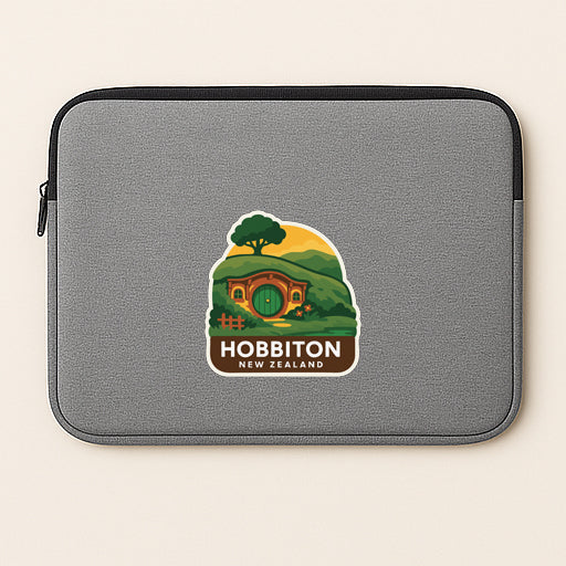 Hobbiton New Zealand Iron On Heat Transfer Vinyl HTV Die-Cut Symbolic Landmark