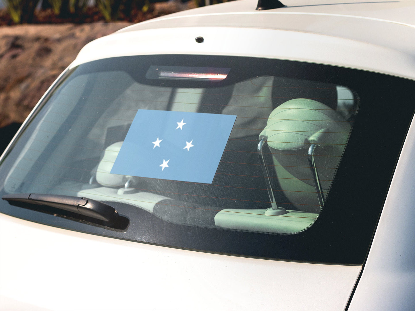Micronesia Flag Sticker Decal