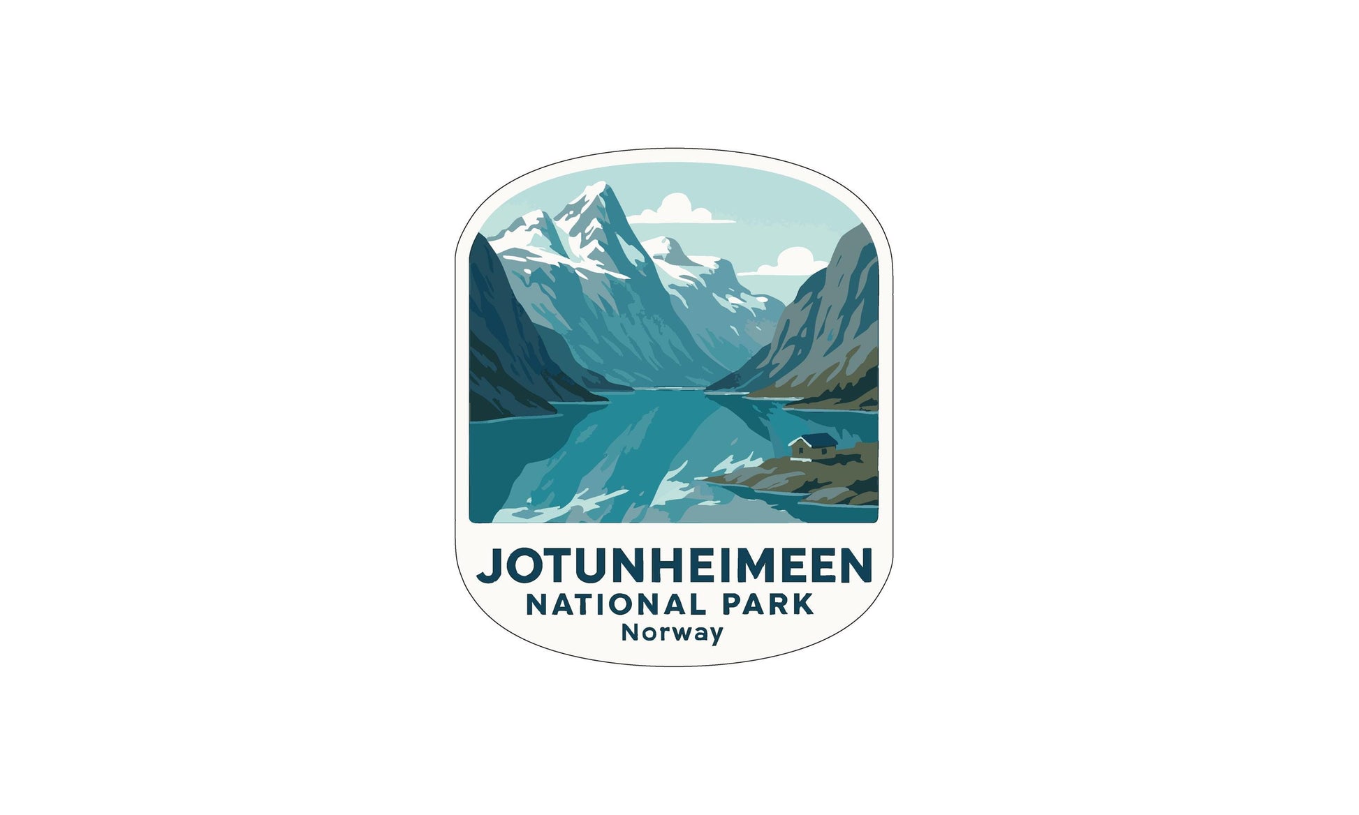 a logo for Jotunheimen National Park in Norway.