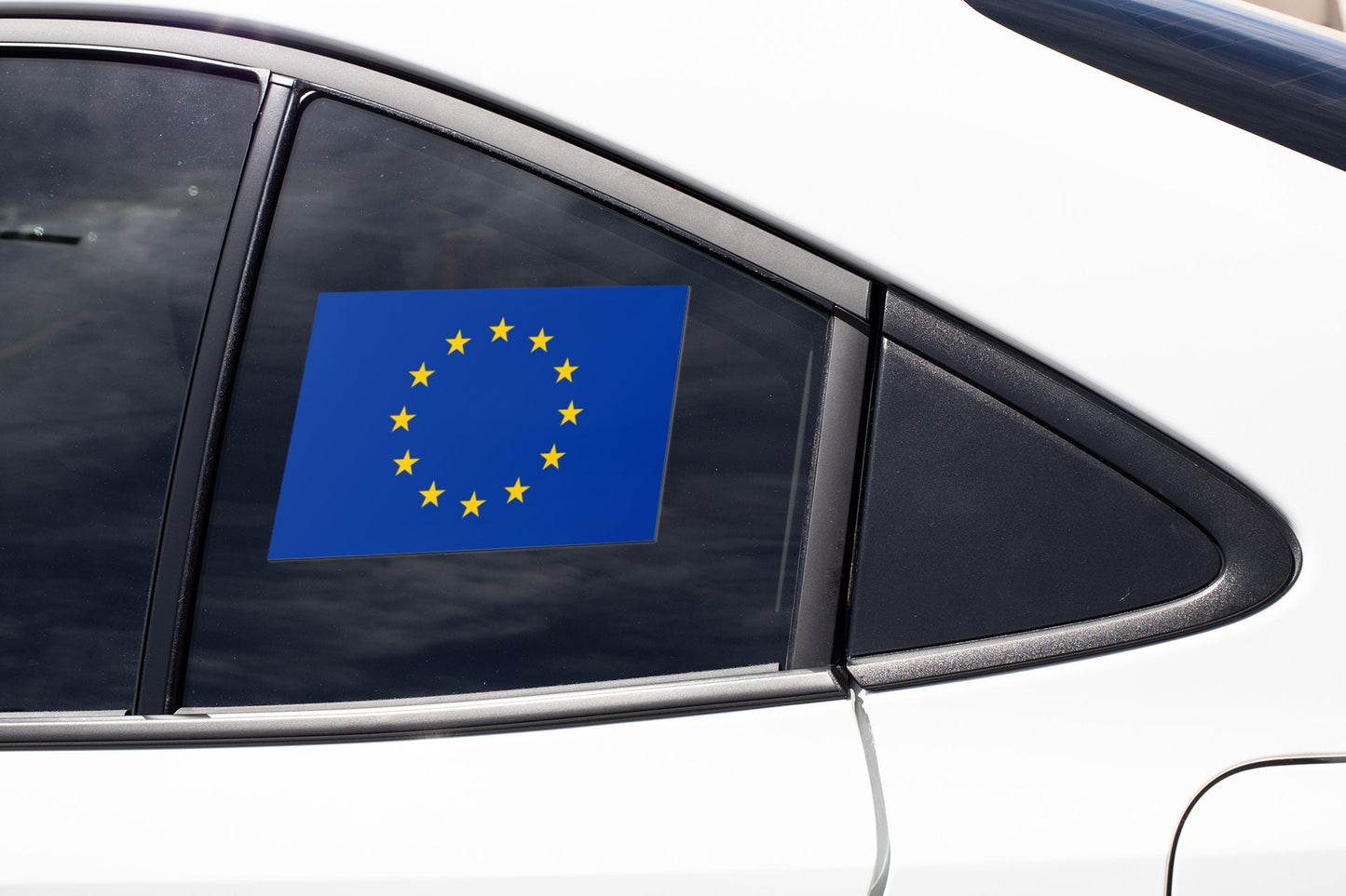 European Union EU Europe Flag Sticker Decal