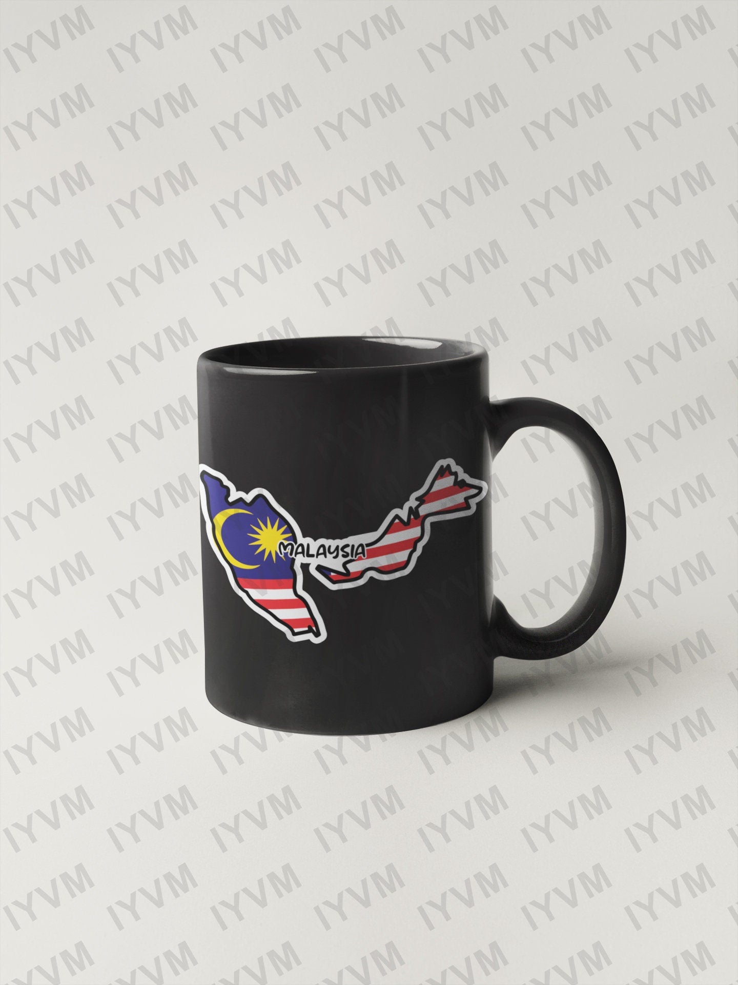 Malaysia Map Flag Sticker Decal / Bersekutu Bertambah Mutu / Putrajaya / Malaysian Active