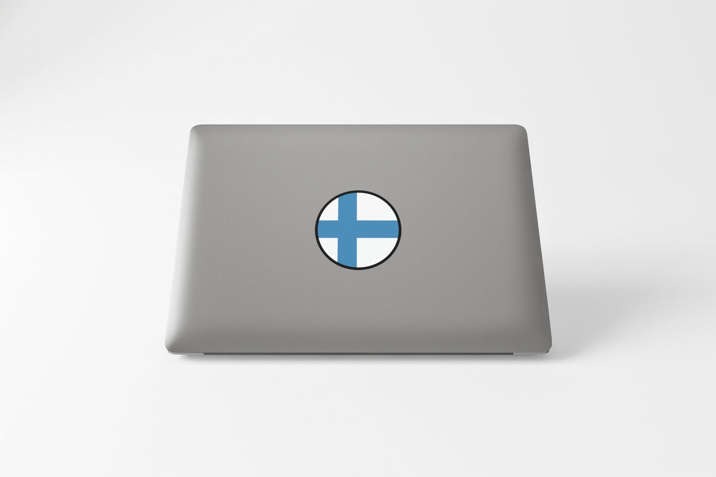 Finland Flag Circle Sticker Decal