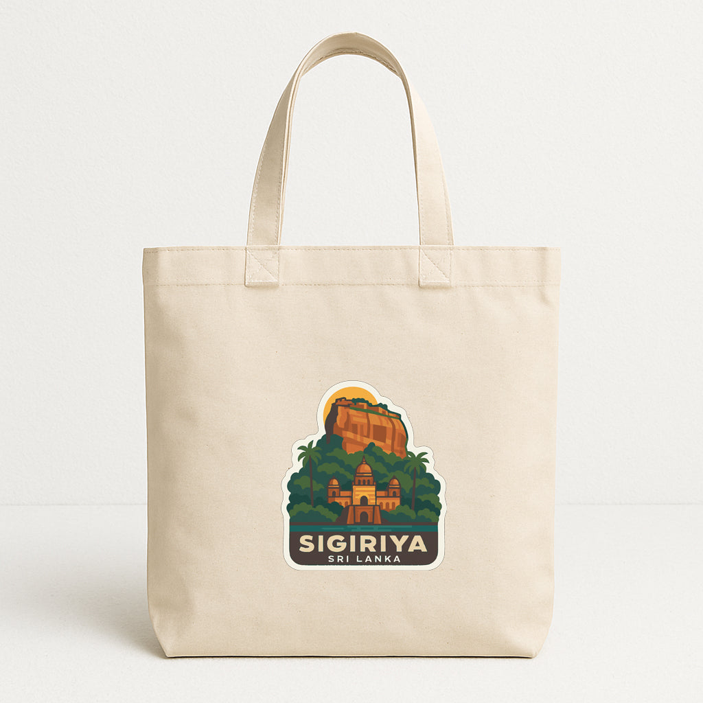 Sigiriya Rock Fortress Sri Lanka Iron On Heat Transfer Vinyl HTV Symbolic