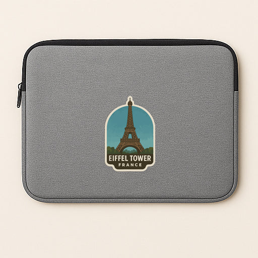 Eiffel Tower France Iron On Heat Transfer Vinyl HTV Die-Cut Symbolic Landmark