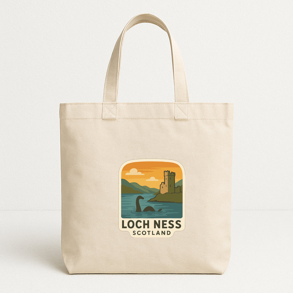 Loch Ness Scotland Iron On Heat Transfer Vinyl HTV Die-Cut Symbolic Landmark