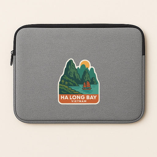 Ha Long Bay Vietnam Iron On Heat Transfer Vinyl HTV Die-Cut Symbolic Landmark