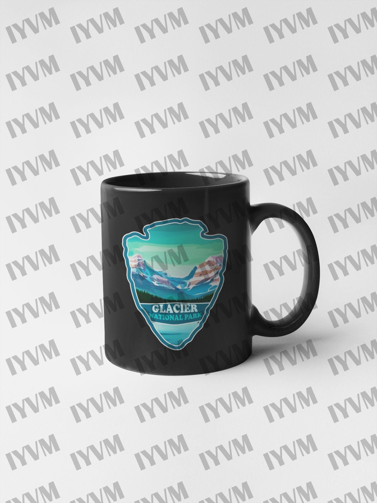 Glacier National Park Sticker Decal - US National Parks Series