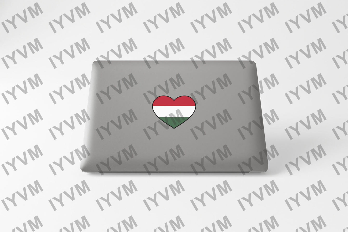 Hungary Flag Heart Sticker Decal / Magyarország / Budapest / Hungarian