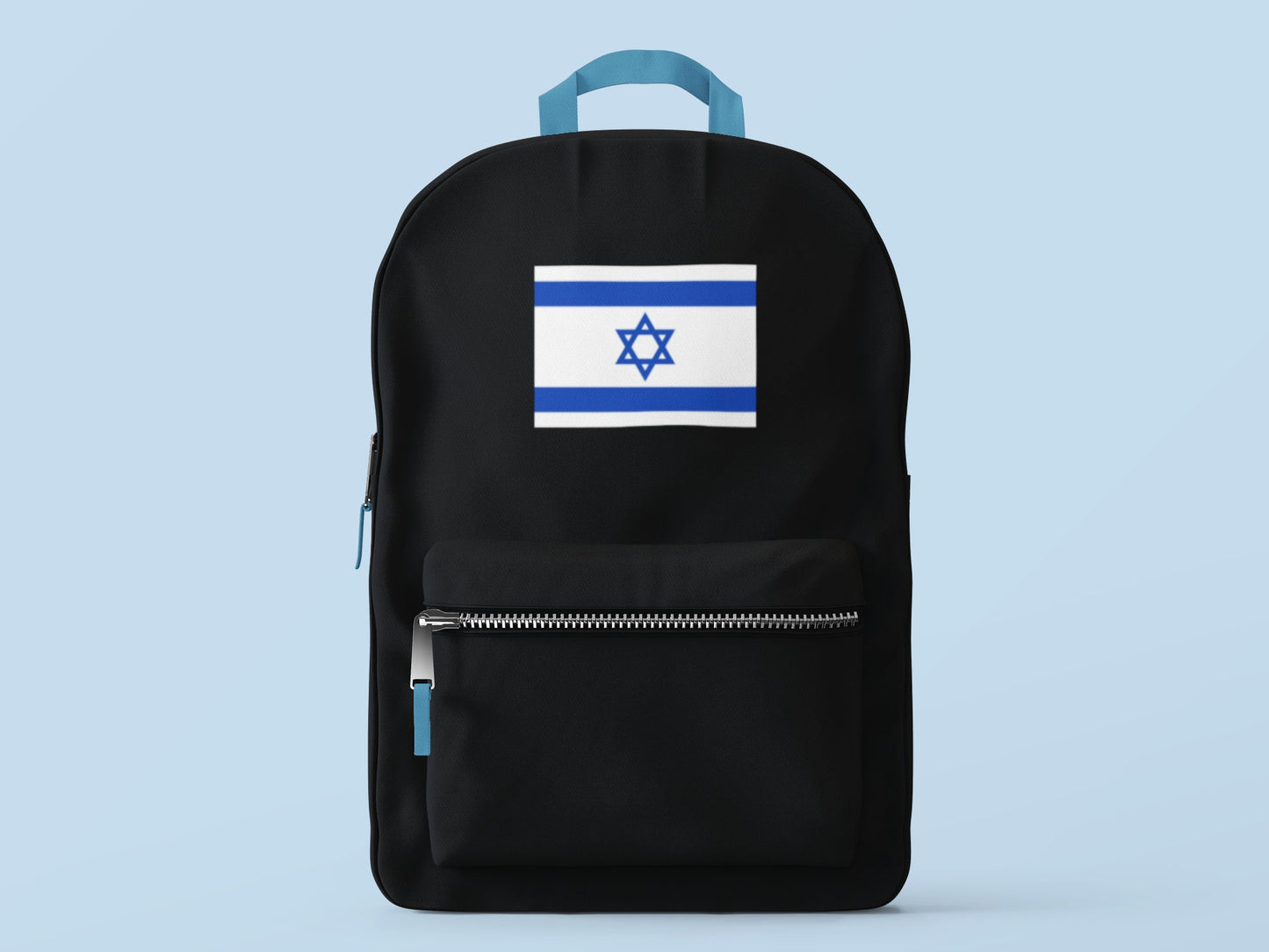 Israel Flag Iron On Heat Transfer Vinyl HTV / State of Israel / Jerusalem / Hebrew /