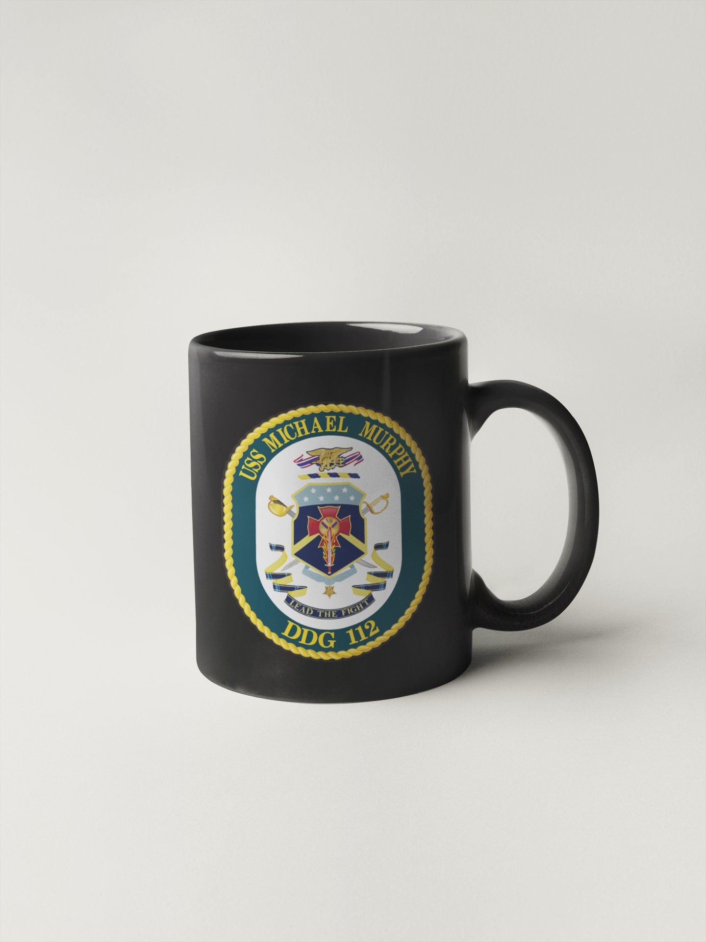USS Michael Murphy DDG-112 Badge Sticker Decal Arleigh Burke Class Destroyer Car Sticker Bumper Sticker for Car Emblem