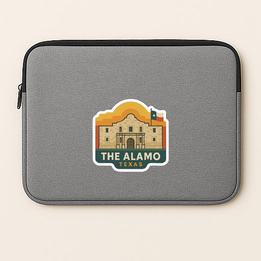Alamo Texas Iron On Heat Transfer Vinyl HTV Die-Cut Symbolic Landmark Design