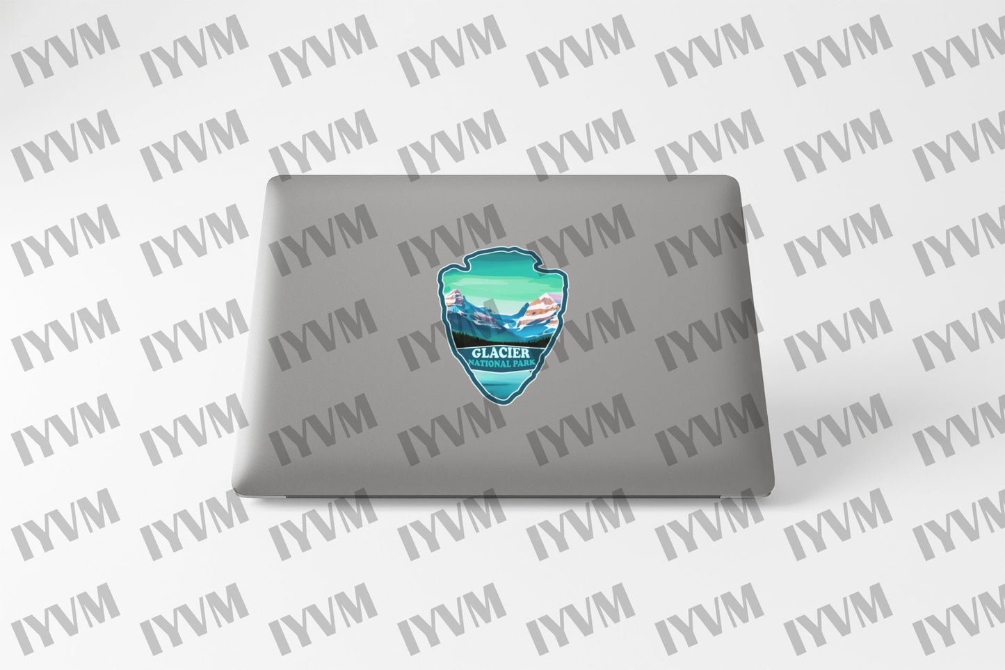 Glacier National Park Sticker Decal - US National Parks Series