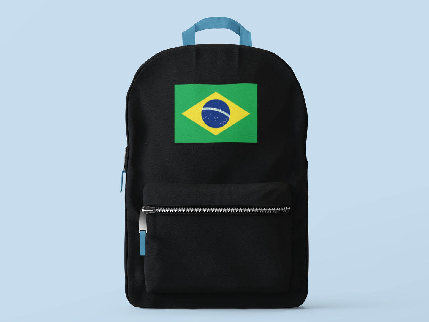 Brazil Flag Iron On Heat Transfer Vinyl HTV / Brasília / Federative Republic of Brazil / Brazilian / Brasil / Ordem e Progresso